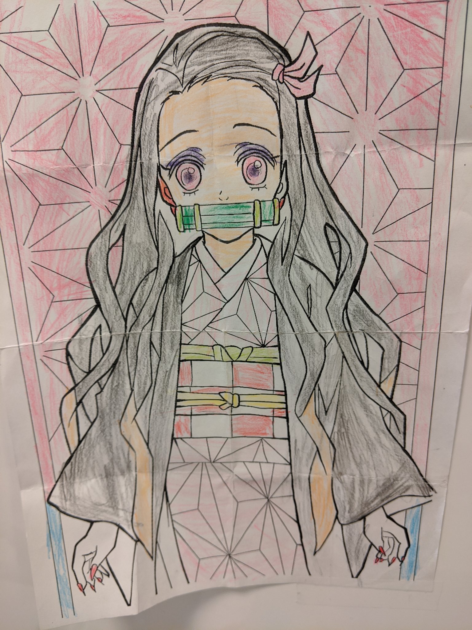 さや 娘が塗った禰豆子 4歳 塗り絵 上手 親バカ T Co Fnwo569o84 Twitter さや 娘が塗った禰豆子 4歳 塗り絵 上手 親バカ T Co Fnwo569o84 Twitter