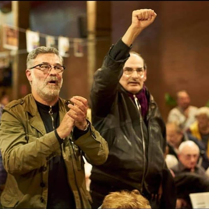laia_santis's tweet photo. Avui comencem el Consell Polític de la @cupnacional amb un bonic record per a en Ricard Clarés, de @Unitat9 

Ens trobem en girar el carrer cap a l'esquerra, Ricard, en tot combat!

Fins sempre· https://t.co/2gYKeYpurl