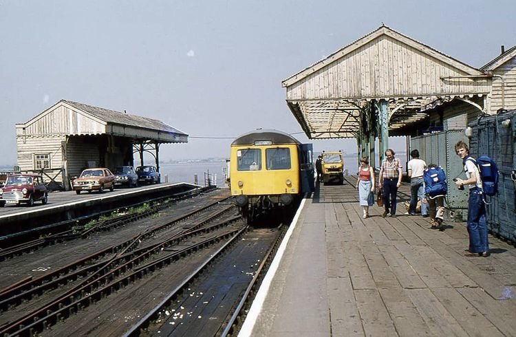 12/ New Holland Pier Station in the summer 1978 a few years before closure when made redundant by the newly opened Humber Bridge.