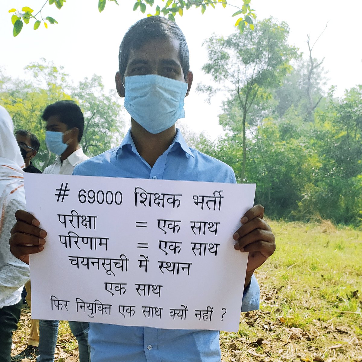 #69k_शिक्षक_मांगे_नियुक्ति_योगीजी

  <a href="/myogiadityanath/">Yogi Adityanath</a> Sir, I request you kindly to please forward the selection process of the 37339 remaining candidates for 69000vacancy

<a href="/basicshiksha_up/">Department Of Basic Education Uttar Pradesh</a> <a href="/drdwivedisatish/">Dr Satish Dwivedi</a> <a href="/UPGovt/">Government of UP</a> 
<a href="/myogioffice/">Yogi Adityanath Office</a>
<a href="/CMOfficeUP/">CM Office, GoUP</a> 
<a href="/r9_tv/">R9 News</a> 
<a href="/AbpGanga/">ABP Ganga</a> 
<a href="/RavindraGautam_/">Ravindra Gautam 🕉️ 🇮🇳</a>