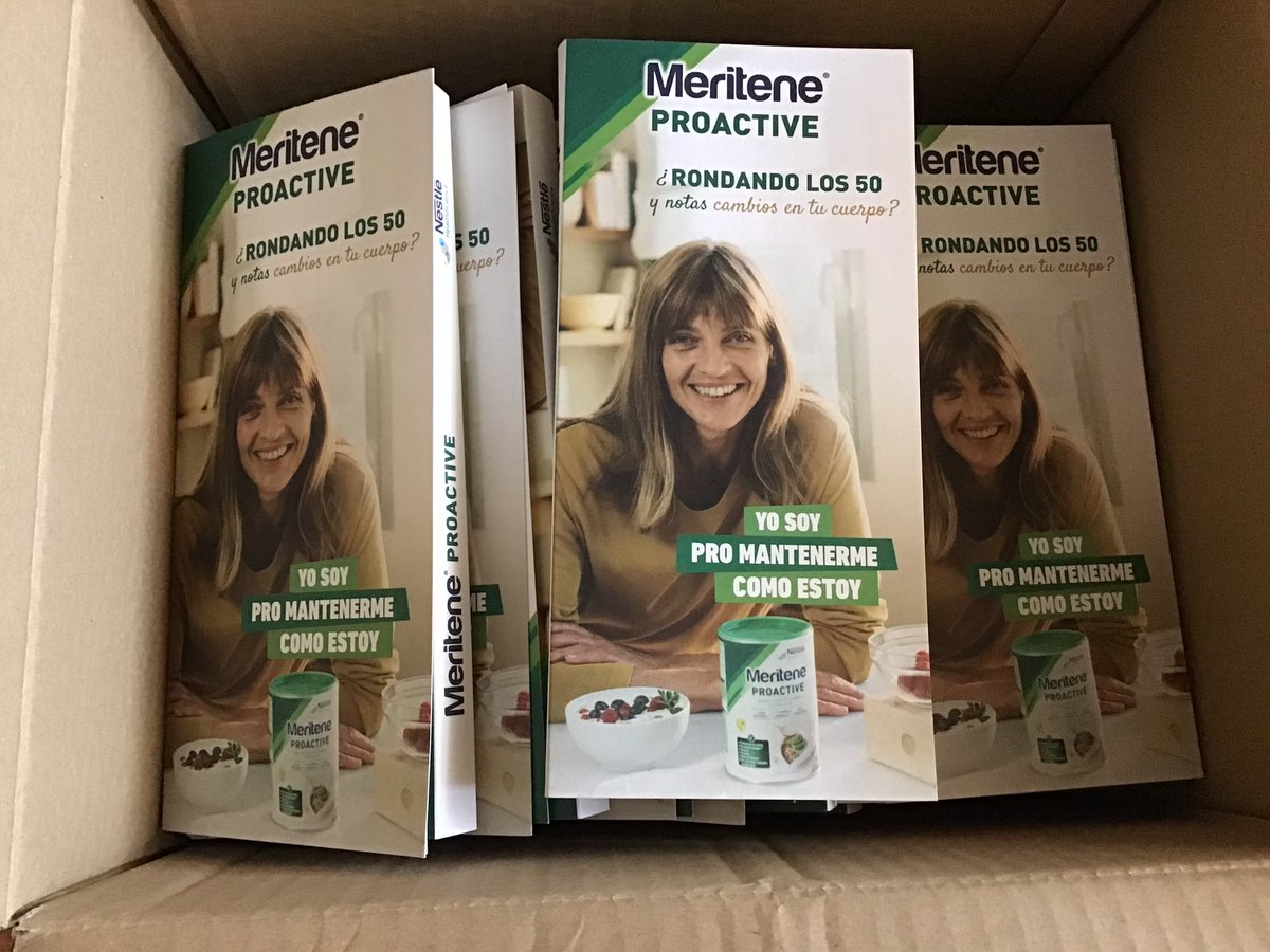 vbb_es's tweet photo. #EmbajadoraProactive #Proactivate la Salud hay que cuidarla y desayunar con #Meritene me ayuda a conseguirlo, gracias @sampleo https://t.co/yq53ptvrTA