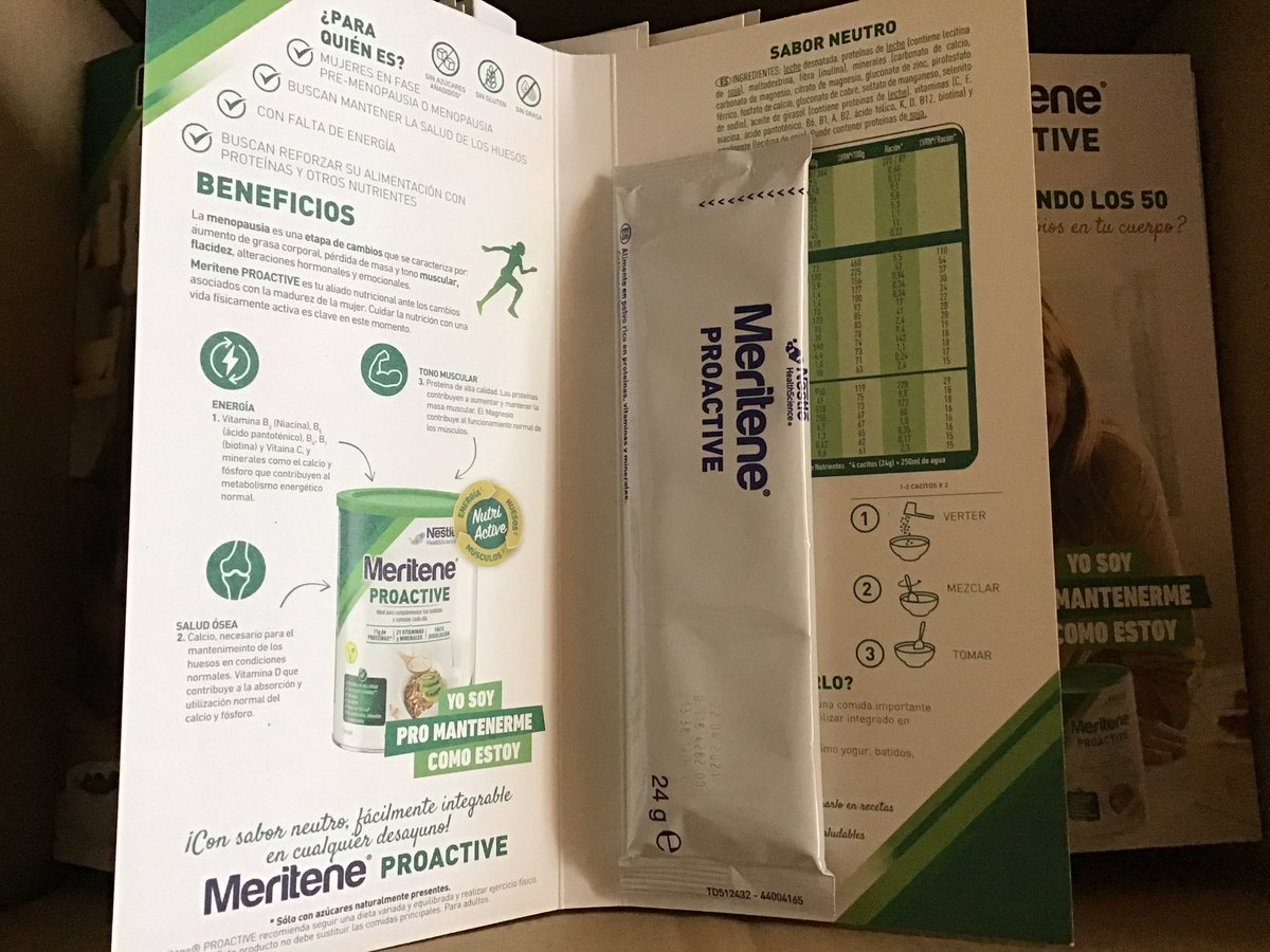 vbb_es's tweet photo. #EmbajadoraProactive #Proactivate la Salud hay que cuidarla y desayunar con #Meritene me ayuda a conseguirlo, gracias @sampleo https://t.co/yq53ptvrTA