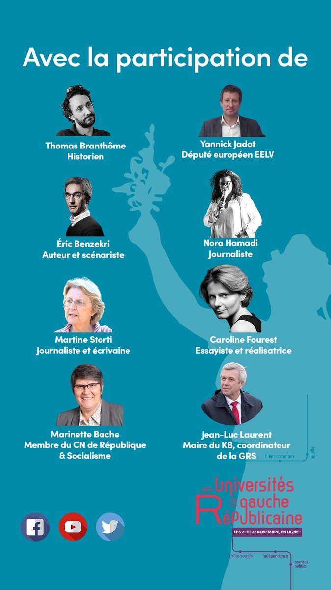 🔴 Premier débat des Universités de la Gauche Républicaine : « Qu’en est-il aujourd’hui de la promesse républicaine ? » c’est maintenant en direct 👉🏼 youtu.be/ivig-EMit9Y et sur le site g-r-s.fr ! #UGR