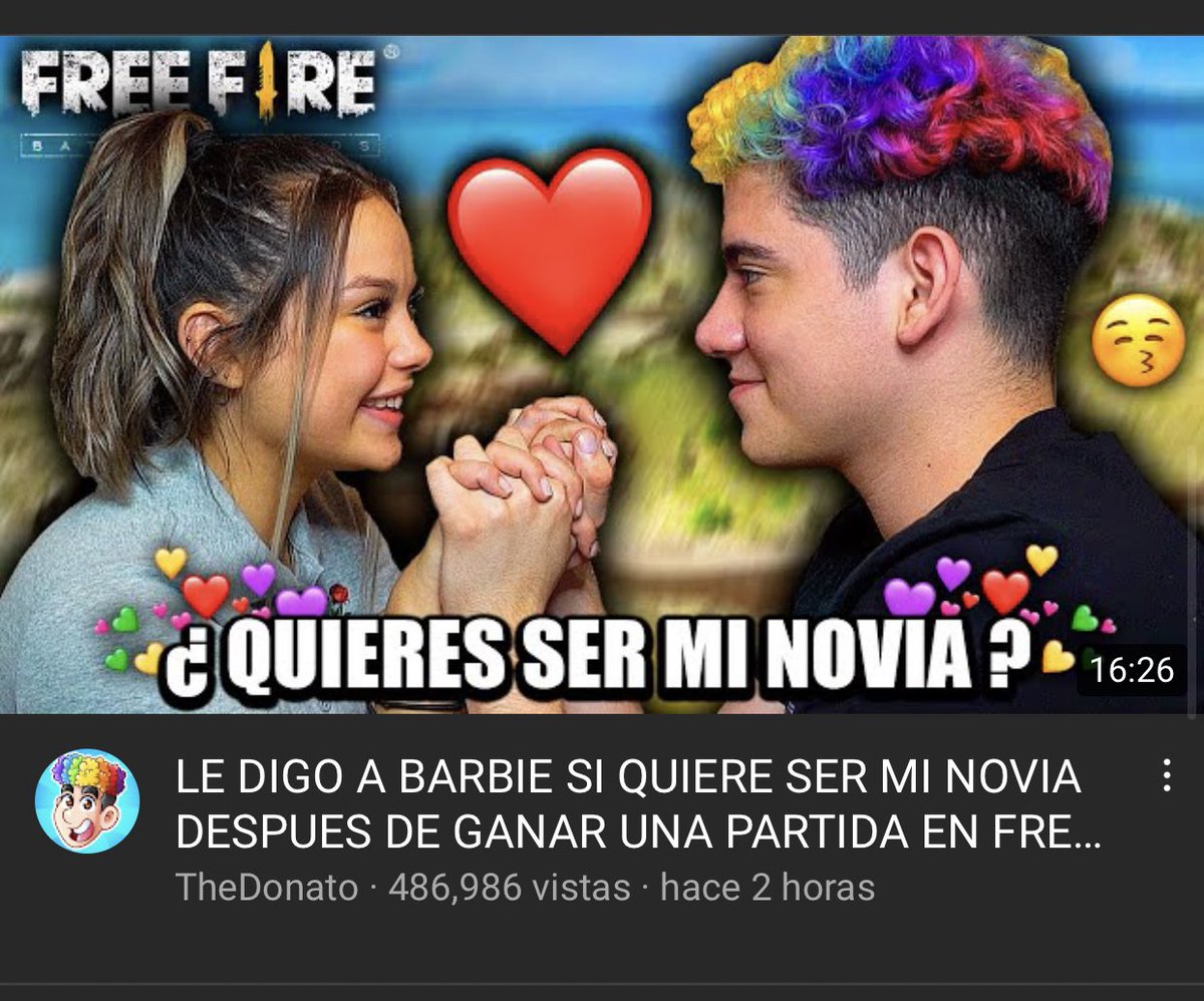 Oigan acá en twitter no se mueve mucho la comunidad de free fire pero les platico que hacen videos bien extraños. Todo lo relacionan con el free Fire.