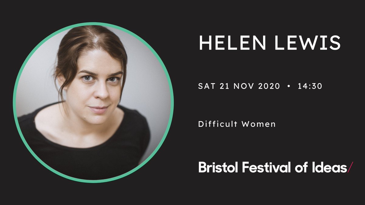 bristolideas's tweet photo. 14.30 21 November: Helen Lewis (@helenlewis) reveals the unvarnished – and unfinished – history of women’s rights. She talks with Sian Norris (@sianushka) about where the feminist movement has succeeded and what it should do next. https://t.co/z6i0pY6gDH 6/ https://t.co/wL8qWx9P4v