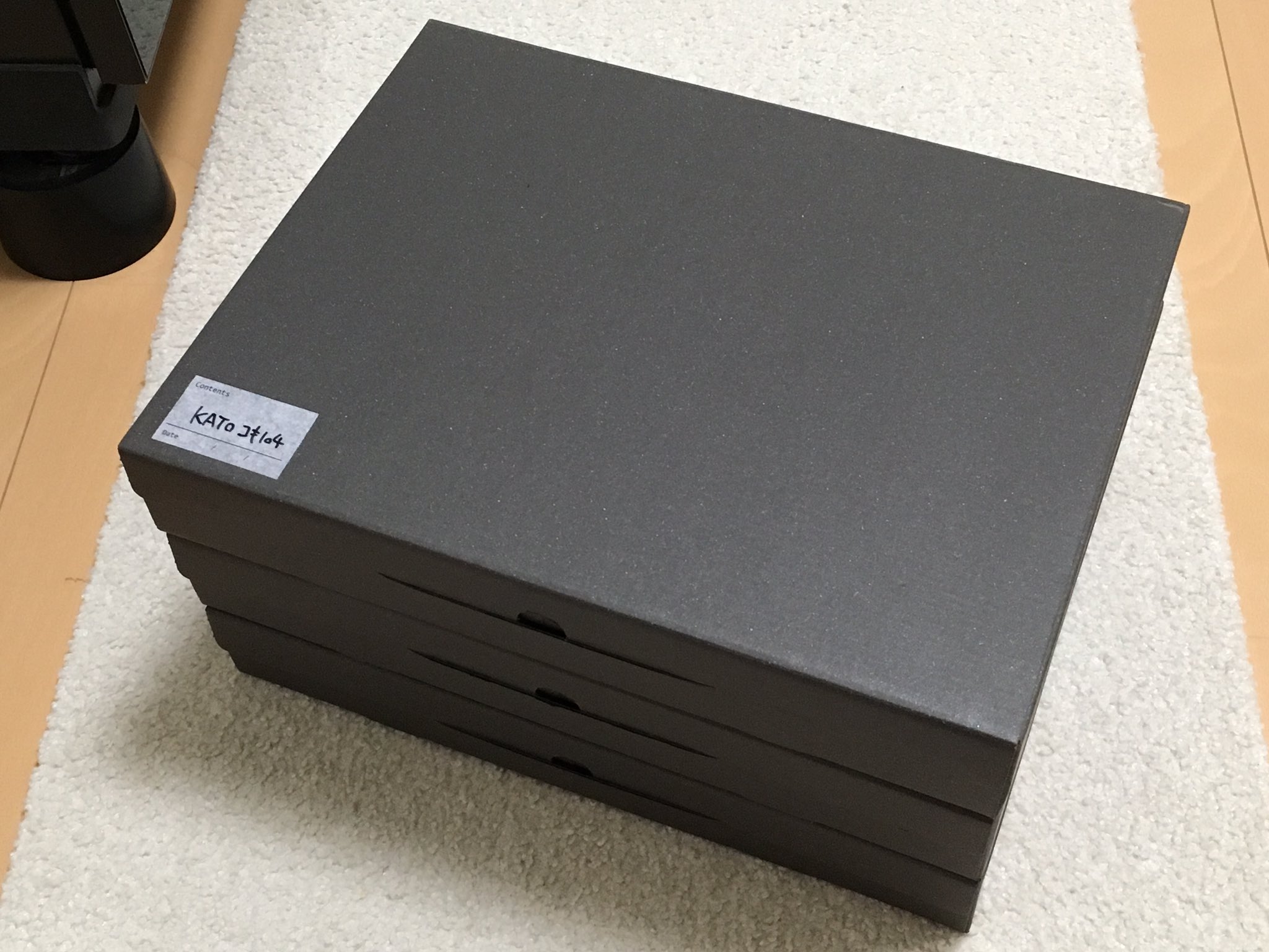 あさぎ 商品urlはこちら キャラテックやkatoの車両収納ケースより安価で ダイソー0円書類ケースと違って紙製だし 外寸 内寸も明示されてるから買いやすいかも T Co Qkddwqjlvg Twitter