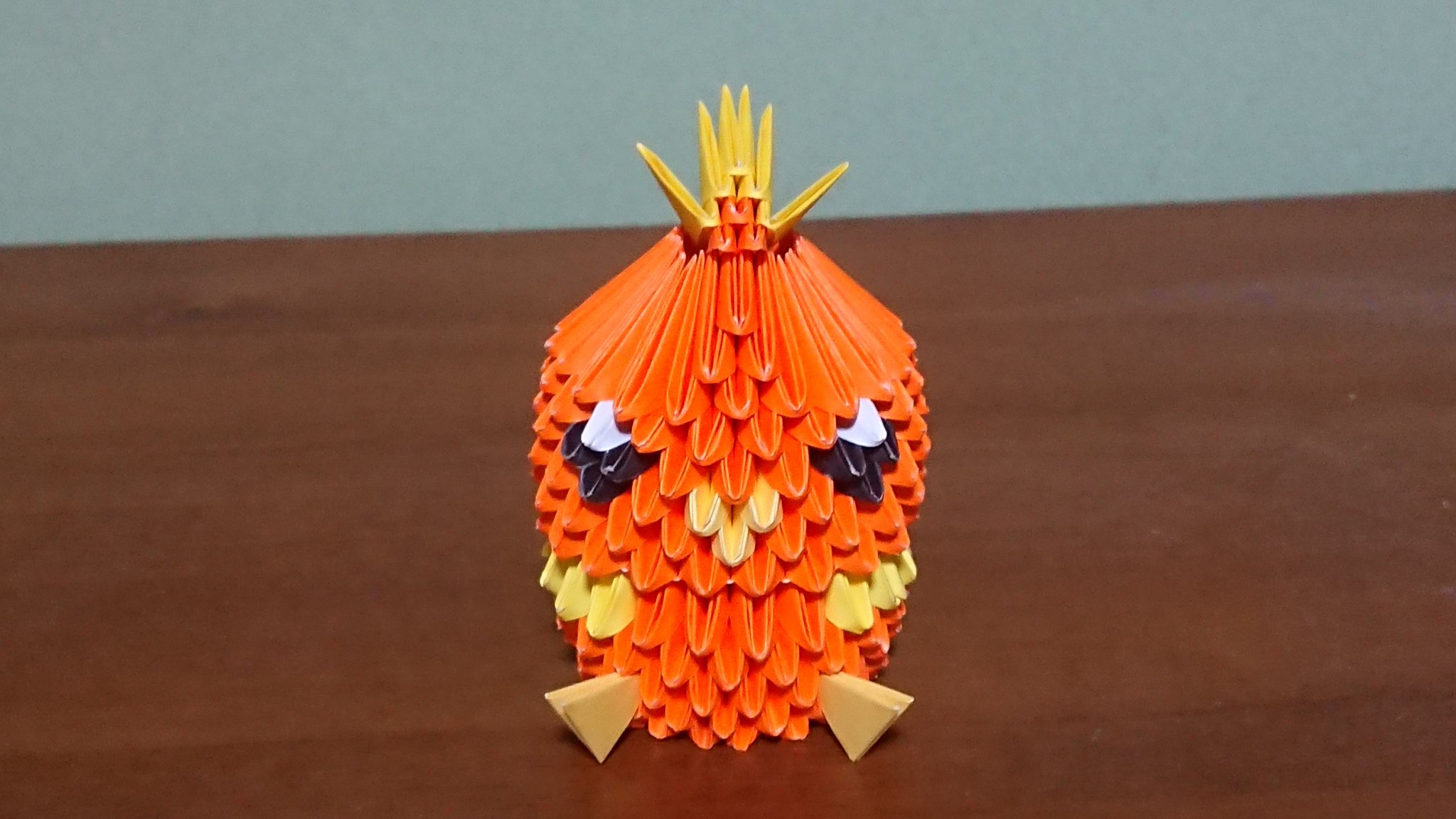 みふねショー アチャモ作った ポケモン ブロック折り紙 3d折り紙 T Co Ol3gelx1ns Twitter