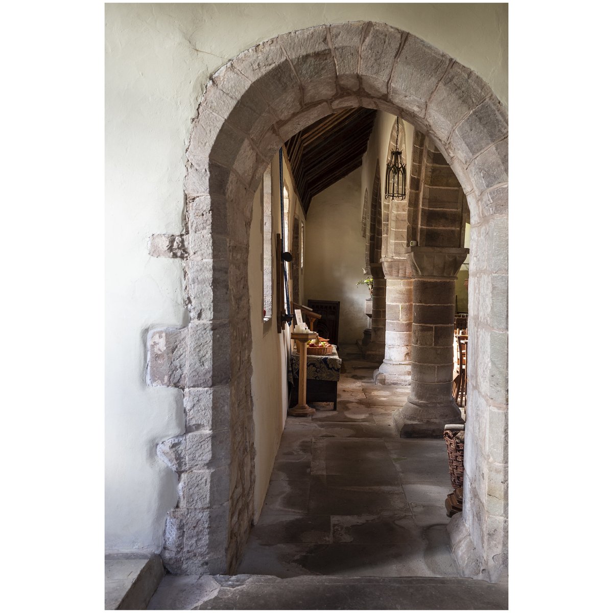 In Herefordshire today, visiting Sarnesfield for  #ArtsandCrafts  #Coldswolds (ish)  #churches. St. Mary's dates back to the C12th, with substantial C14 additions, a rich narrative embodied in historic fabric which the Arts & Crafts architects revered. All images by  @badger_beard