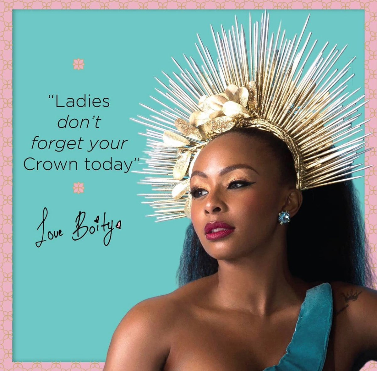 Boity Thulo tweet media