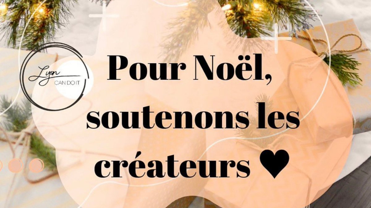 👏 30 Créateurs lyonnais réunis pour un 🎅🏼Marché de Noël en ligne par le Guide Lyon can do it <a href="/SSophietran/">Sophie Tran</a> #Lyon <a href="/RadioSCOOPOff/">Radio SCOOP</a> 
👉🎄 lyoncandoit.com/marche-de-noel…
