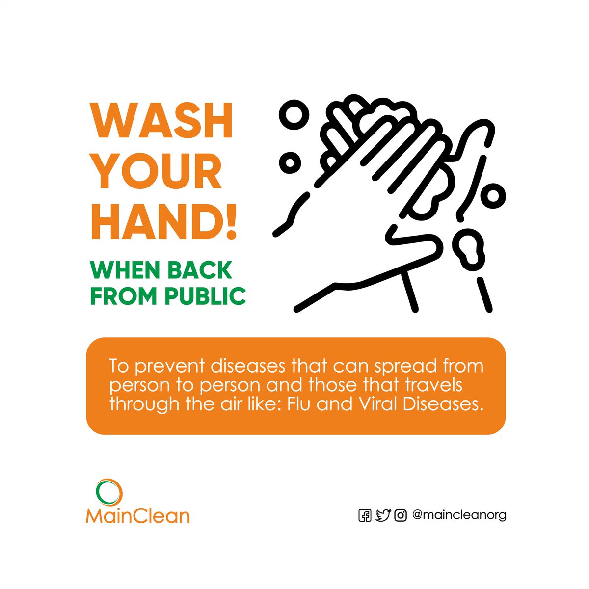 maincleanorg's tweet photo. Another important time to wash your hand, especially during this COVID-19 period.
#handwashing #COVID19 #virus #health #clean #cleanliness https://t.co/Uq4HyiwRFt