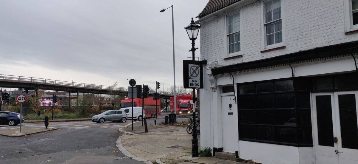 This building used to be the village post office. Underneath the flyover stood the Parish Hall.