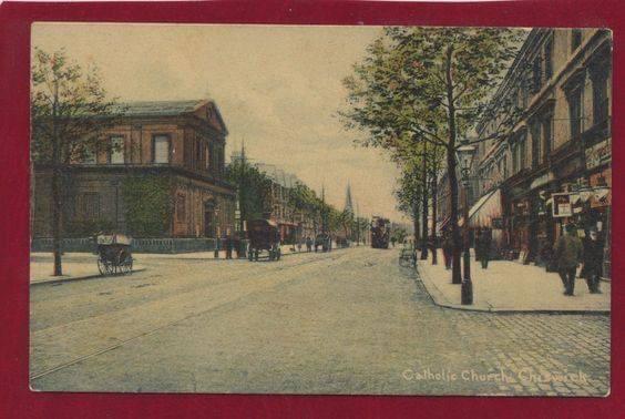 The old High Road was never built for cars. We can see that bicycles and electrified public transport were an important feature of its past. They will be central to its future. #CW9 it's about time.