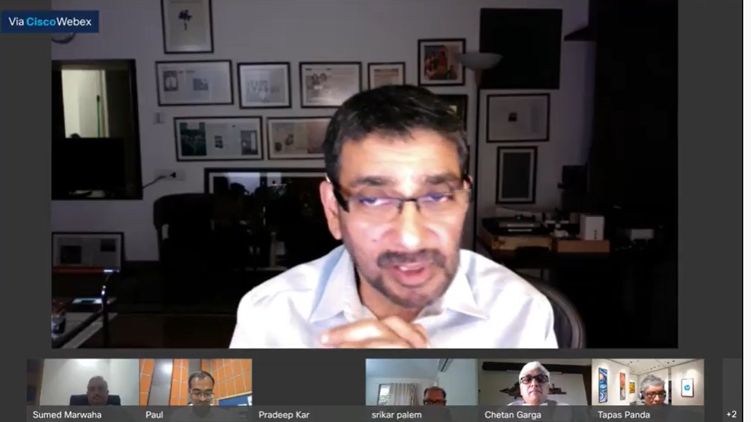 YourStoryCo's tweet image. “The pace of tech adoption with increasingly dependence on collaboration &amp;amp; opportunity to rethink our business offerings and importance of digital are the changes descendant in past 7-8 months,&quot; shares, Pradeep Kar, Founder, Chairman, MD, @MicrolandLtd at #BTS2020. 
#NextIsNow