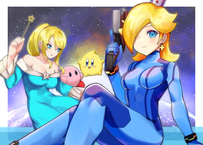 スマブラ宇宙女子で衣装交換 