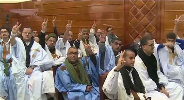 wesatimes's tweet photo. I prigionieri civili saharawi del gruppo #Gdeim #Izik nella prigione centrale di Quneitra, sono sottoposti a perquisizioni e violenza quotidiana. #Wesatimes https://t.co/nCVEDJhRrc