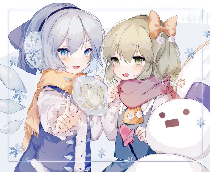 skebにて描かせて頂いた大チル❄️☃️ 