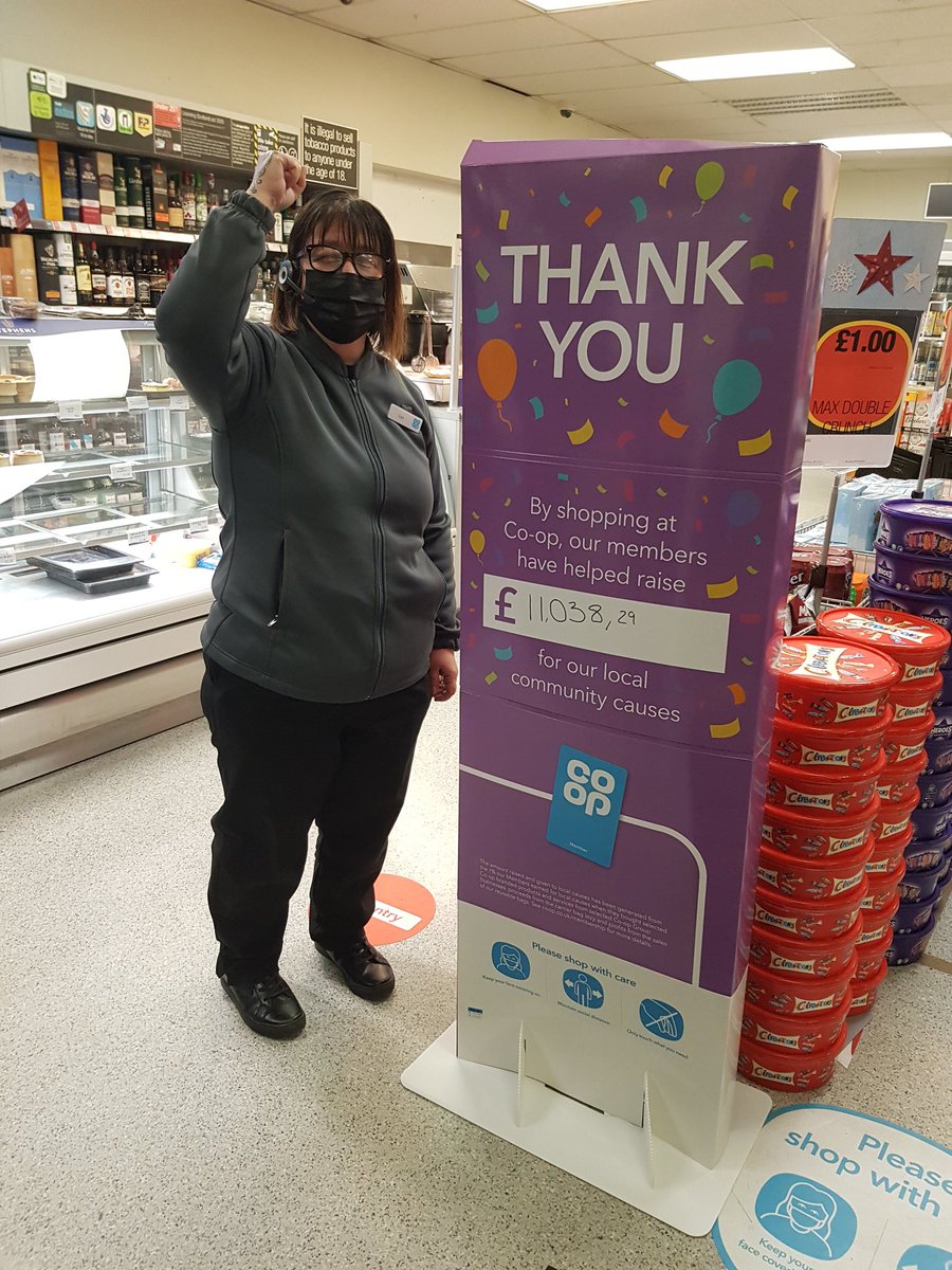 AmandaMorrisSM1's tweet image. Everyone here @coopcowdenbeath are super proud of our members for raising more than £11,000 for local causes just by choosing to shop local with us #ItsWhatWeDo #proudtobecoop