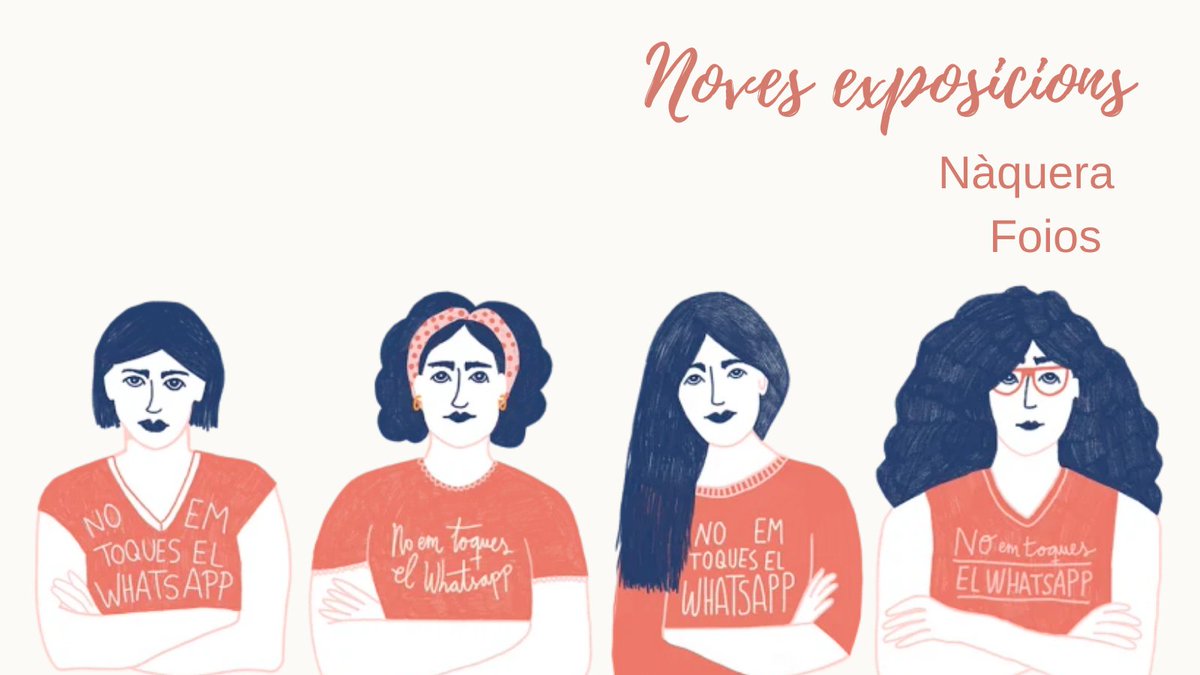 GVAivaj's tweet photo. Aquesta setmana la expo #NoemtoqueselWhatsApp arriba a #Nàquera i #Foios. No te la perdis! 👀 Tota la programació ací 👉https://t.co/UtrN8AdYj4
@afoios @AytoNaquera #CulturaSegura #Mimporta https://t.co/yy7ulnRoIA