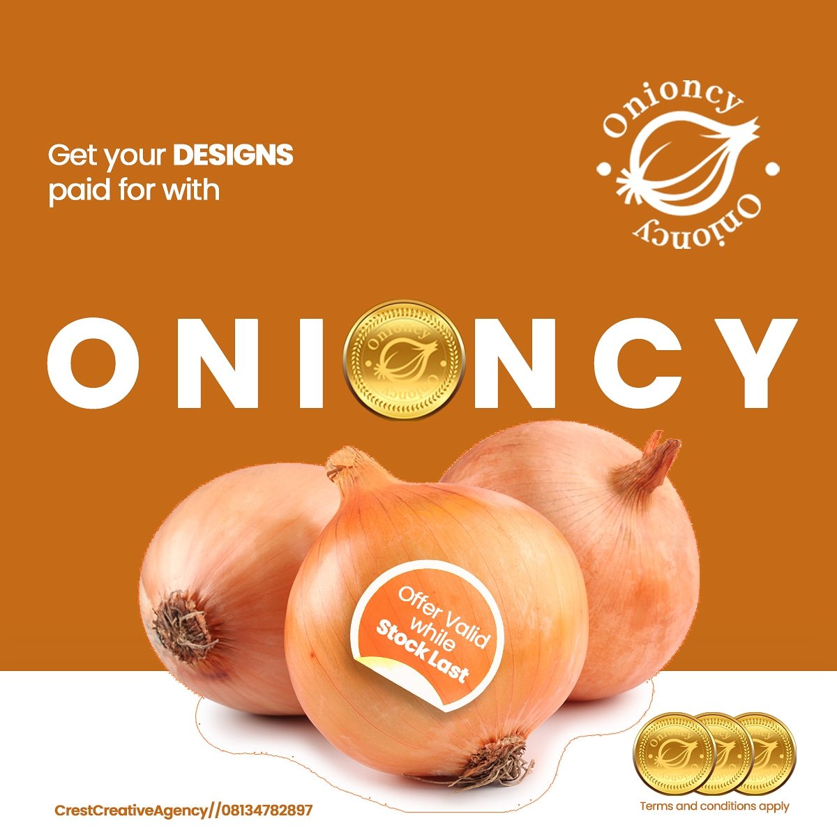 Olufikayo365's tweet photo. ONIONCY Creatives
#graphicdesign #art #design #illustration #creative #artist #artwork #graphic #designer #logo #digitalart #branding #photoshop #graphicdesignerforhire #toldnetwork #crest_designs https://t.co/gfjmdayhG3