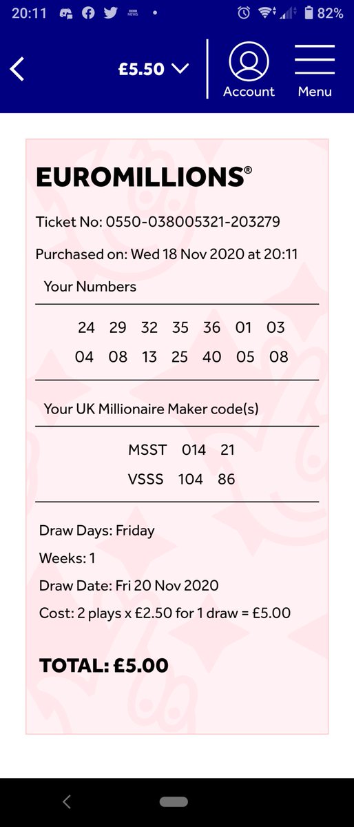 AlisonNewb's tweet photo. @TNLUK didn't stand a chance of winning with this ticket, 2 x no 08 on one line. Lucky dip this was take care folks! https://t.co/TP41nDwTxm