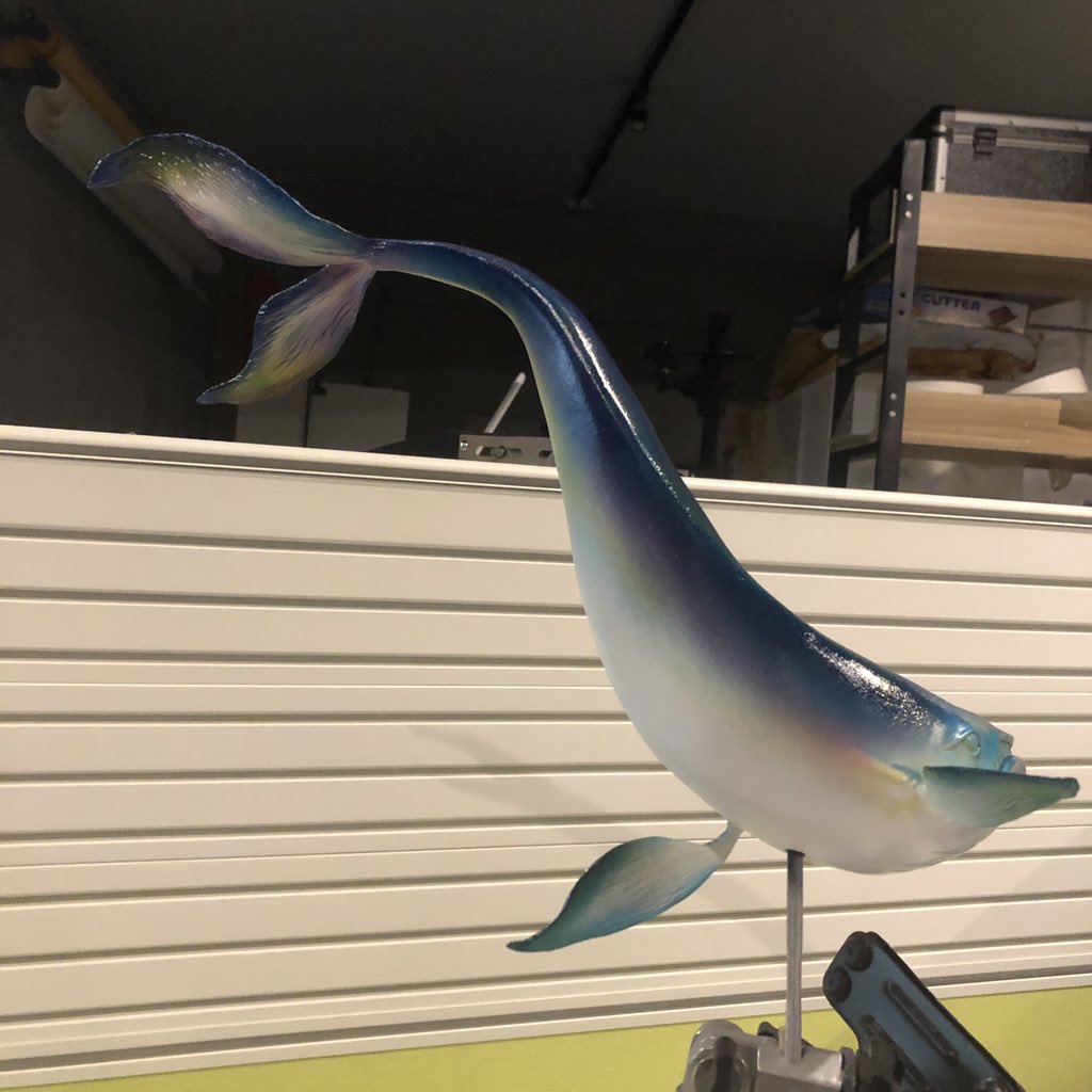 Po49805192's tweet image. 對得太奈，已經判斷唔到靚唔靚，放低下過兩日再攪😫😫

#whale
#鯨
#oilsludge
#claysculpture
#practice
#sculpture