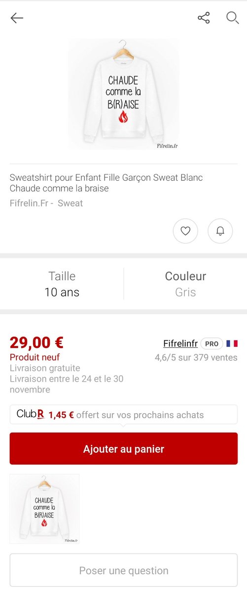 Dites donc <a href="/RakutenFrance/">Rakuten France</a>, ca se passe tranquillou sur votre marketplace... Rien qui vous choque ?