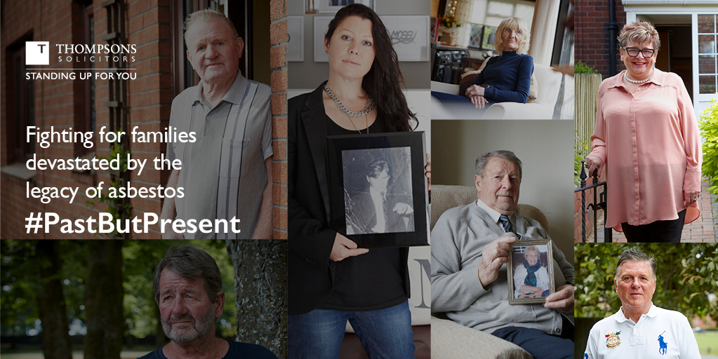 ThompsonsLaw's tweet photo. Our #PastButPresent campaign aims to give a voice to sufferers, their families and communities that continue to be affected by asbestos-related diseases, ensuring their stories from the past remain front-of-mind in the present.
https://t.co/ZqlosEjnjv https://t.co/1bK4sD6j91