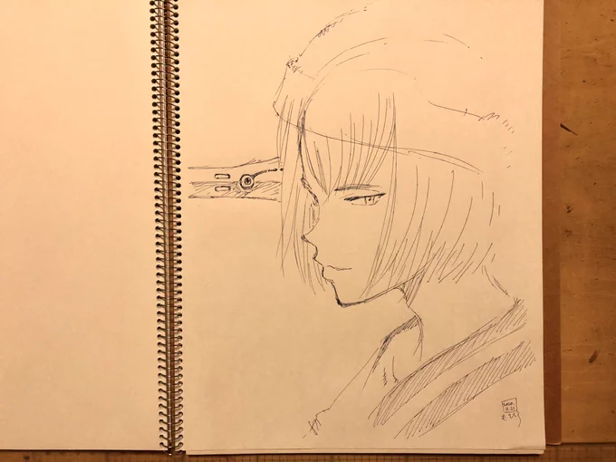 楽描き。 
