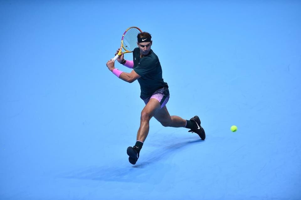 Arni_Abd's tweet photo. Balance #RafaAtWork https://t.co/dSqyF83i0f
