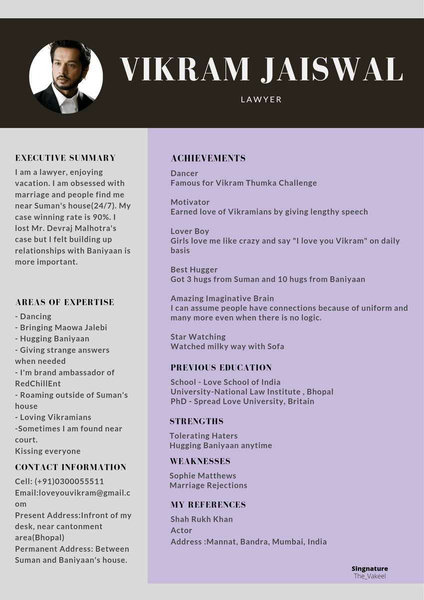 The_Vakeel's tweet photo. Yesterday I noticed a lot of haters raised questions about my certificate and said Vikram is dumb and he got no certificate. I was sad all day. Bt thn i decided to go home and collect my resume and certificate to show u all I'm not dumb.😒😒
#Vikramians 
#EDKV2 #EkDujeKeVaaste2 https://t.co/wfmA8hzYIc