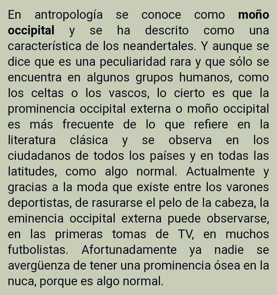 ⛔ BULO de <a href="/elcomerciodigit/">EL COMERCIO</a> y <a href="/abc_es/">ABC.es</a>. "Detectan el crecimiento de un cuerno en el cráneo humano por mirar el móvil".

❌ FALSO: Es una variante anatómica normal, una pequeña prominencia ósea que se denomina Protuberancia Occipital Externa. Era frecuente en la literatura clásica.