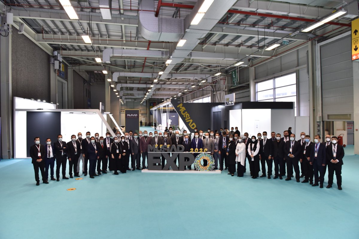 .<a href="/MUSIADEXPO/">MÜSİAD EXPO</a> 2020 Ticaret Fuarımızın gerçekleşmesinde emeği geçen tüm Yönetim Kurulu Üyelerimize, profesyonel kadromuza, görevli kardeşlerimize ve dostlarımıza, <a href="/MUSIAD/">MÜSİAD</a> ailesi ve şahsım adına teşekkür ediyor, BERABER nice güzel etkinliklerde yeniden buluşmayı niyaz ediyorum.