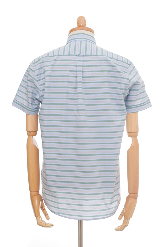 tuktuk Green Horizon Shirt. Brand new, with tags. RRP £59. Available here for just £10 each to clear.

Size 1 - Small
Size 5 - XXL

Postage fixed at £3.60 (Royal Mail Small Parcel) whether you buy one or more. Payment via PayPal F&amp;F (add 4% for goods and service). DM to sort.