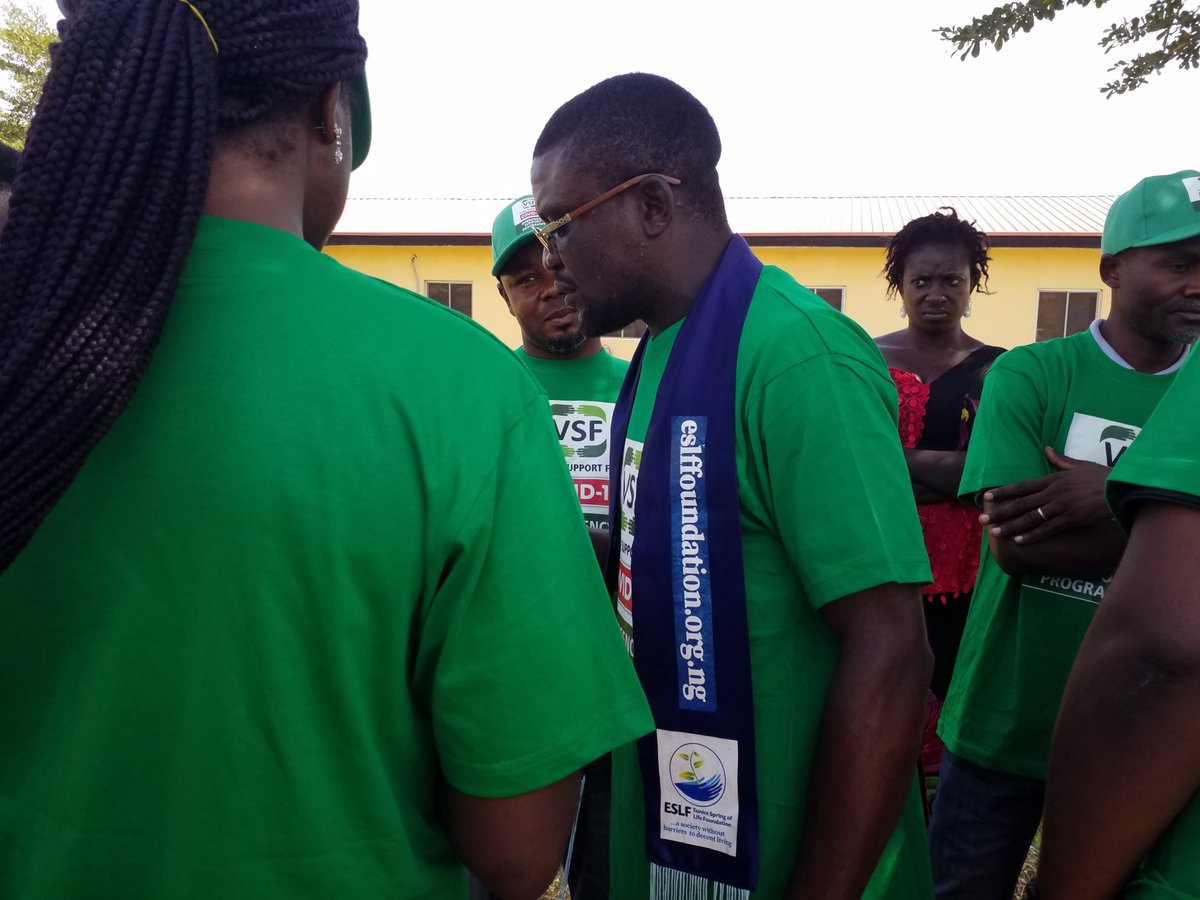 Launch of Victim Support Fund (VSF) COVID-19 Emergency Support Programme Phase III in Makurdi, Benue State. E.D. of VSF, Prof. <a href="/TankoNana/">Nana Tanko</a>, &amp; Chairperson, VSF COVID-19 Taskforce, Barr. <a href="/toyosirise/">Dr. Toyosi Akerele-Ogunsiji</a>, task CSOs to ensure items reach the most vulnerable. #VSFCovid19Intervention #ESLF