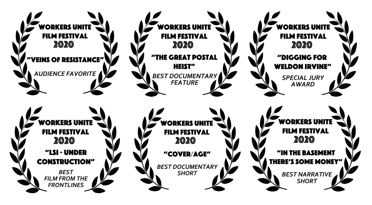 WorkersUniteFF's tweet photo. Winners Announced for Season 9 Film Fest! #WUFF9 https://t.co/GQFkr99g05 https://t.co/9BaR44Q27x