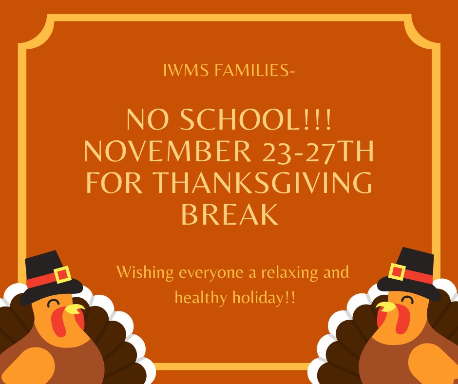 IwmsPta's tweet image. #iwms #iwmspta #iwmswolves #bethankful