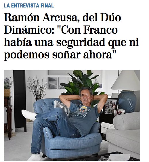 gerardotc's tweet photo. Toda la razón de mundo. Bueno. A no ser que fueses mujer, que te podían maltratar en casa legalmente. O gitano u homosexual, que te metían en la cárcel porque sí. O de izquierdas, que te fusilaban. Por lo demás, toda la razón del mundo. https://t.co/04aVTElNiC