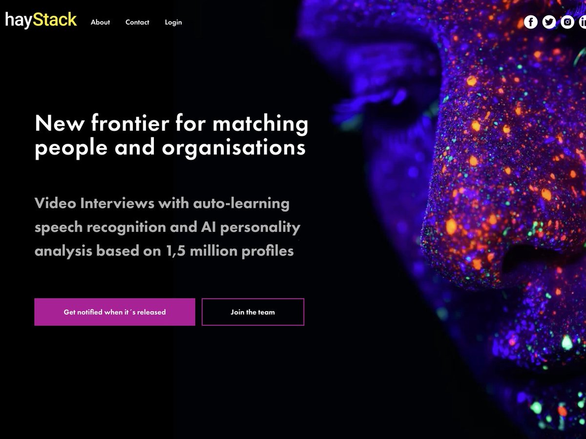 BetaList's tweet image. HayStack Analytica: AI platform that analyses people directly from video

betalist.com/startups/hayst…