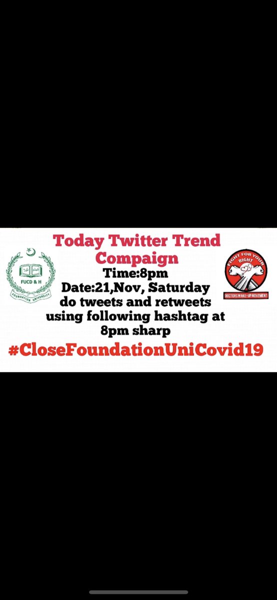 afza_sohail's tweet photo. #closefoundationunicovid19 #closefuic https://t.co/m6HIshfUkM