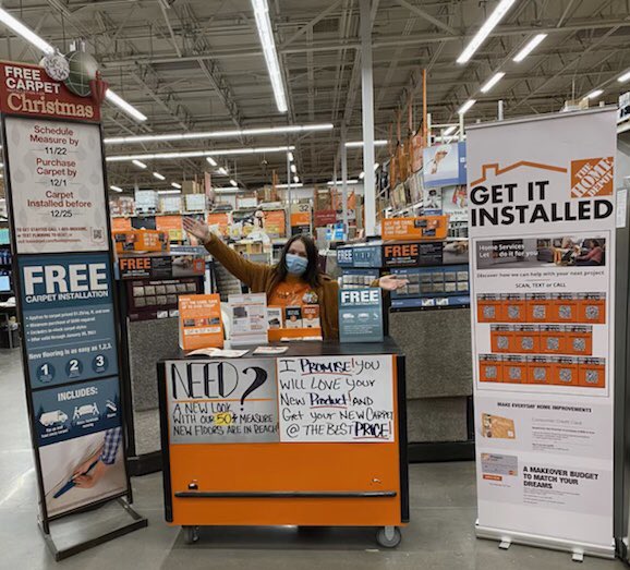 Michelle is ready to drive pipeline and sales at 0482 today! <a href="/ChadKrausTHD/">Chad Kraus</a> <a href="/NagyAndrew/">Andrew Nagy</a> @KennyRedigerTHD #PMSWinsWithServices
