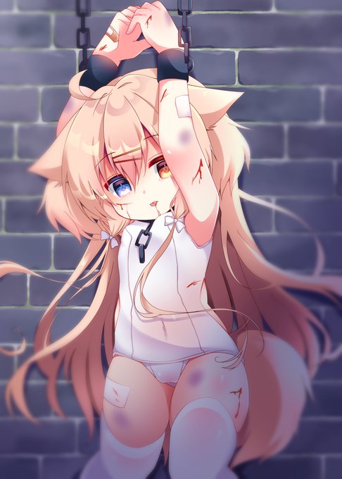 悪い子にはおしおき(∪・ω・)
#イラスト 