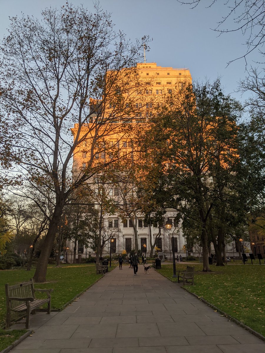 And some of the scenes made me deeply grateful, once again, to the planners who preserved green spaces, which have been embraced anew in our city.