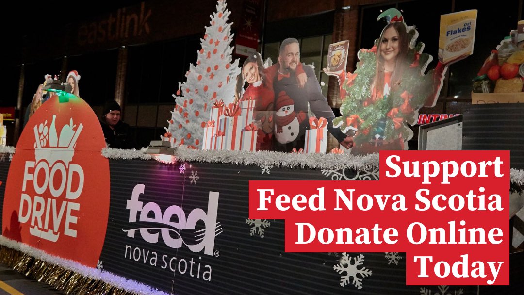The Chronicle Herald Holiday Parade of Lights presented by <a href="/Eastlink/">Eastlink</a> is an annual fundraiser for @feednovascotia. With the parade going digital this year we have moved the fundraiser online here bit.ly/3lRQkGM.  
 
We ask that if you can, to please donate.

#FeedHPOL