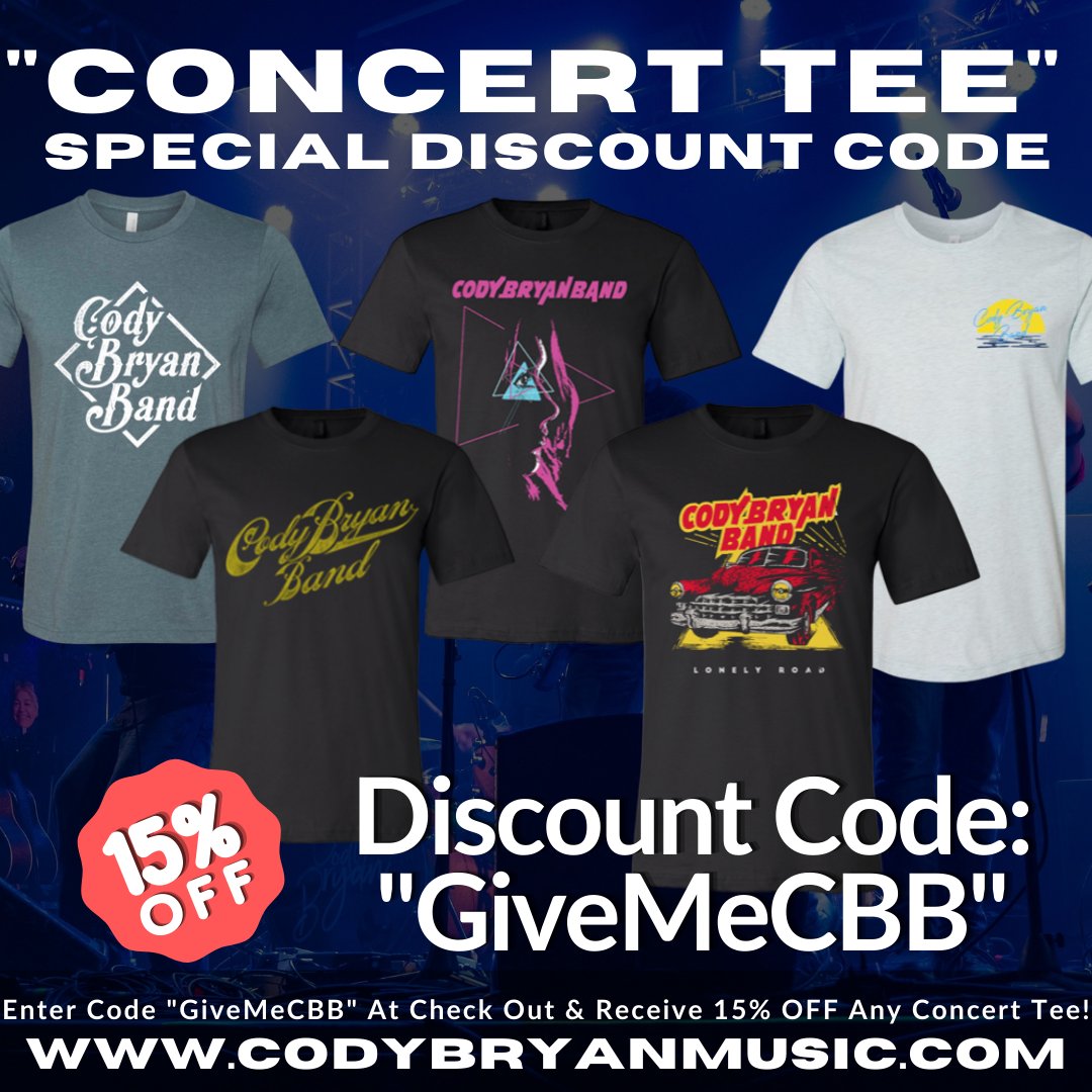 ❄️🎄 Have you started your Christmas shopping yet?!? 🎄❄️
👉 codybryanbandmerch.bigcartel.com