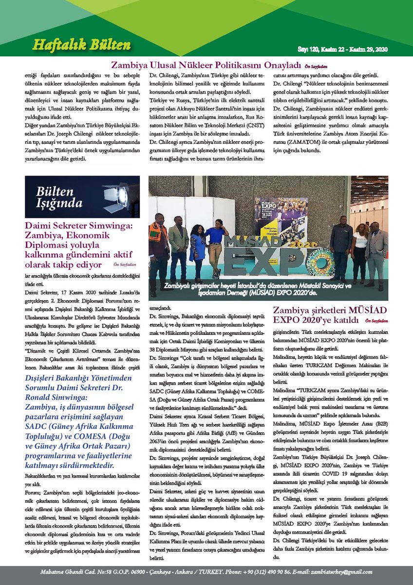 Get latest updates in the Weekly Dispatch