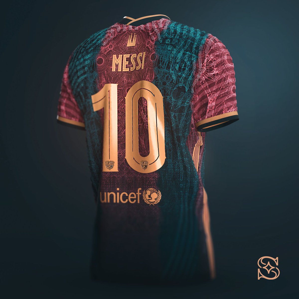 soccept's tweet photo. FC Barcelona Home Kit @fcbarcelona

The city of Barcelona lights up. Inspired by the architecture of the Sagrada Familia with lines and styles reminiscent of the 1998 home kit. Pure art emerged for the best team in the world. Crest created by @DanKNorris

Did you like it? Comment https://t.co/i9UET7UnkK