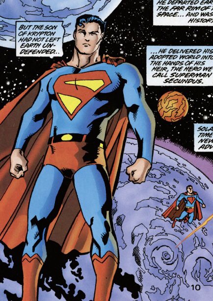 Directly after Clark Kent, Superman II has been held by quite a few over the years. Notably Clark Kent Jr, “Superman Secundus” I think it’s safe to assume Jon Kent going forward can replace all of them