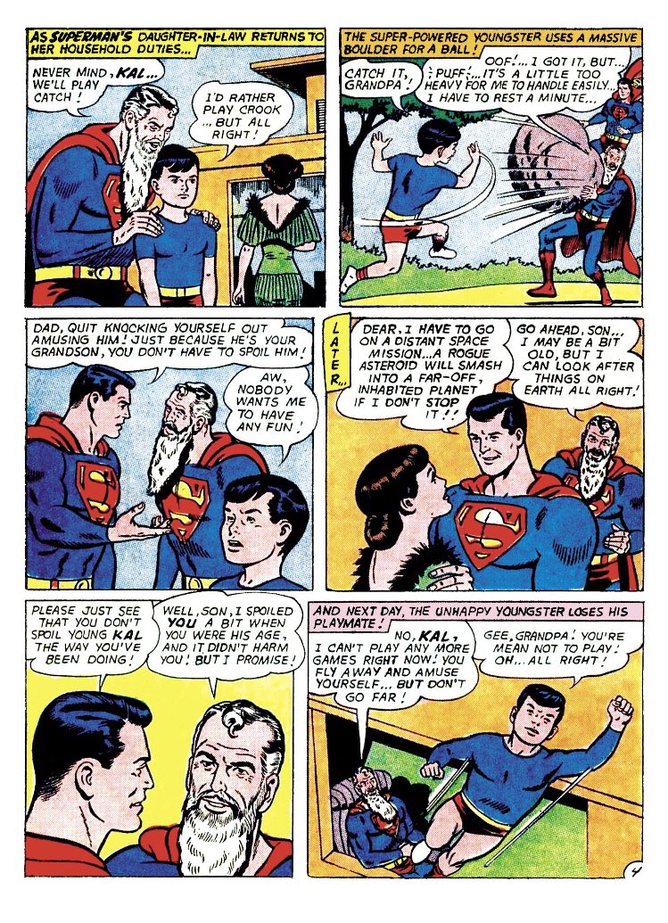 Possible Superman III, Kalel Kent “Superman of 2020” (at the time of publication 40 years in the future) and or Kal Kent