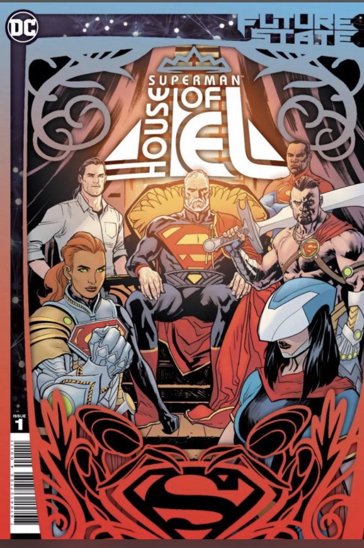 Also gen 3, the cast of the upcoming Future State book which solicits “the twins known as Rowan and Ronan Kent, descendants of Jonathan Kent. Rowan is the new Superman of Earth, while his sister is a Blue Lantern. Also on board are Theand'r Ban-El, whose mother was Tamaranean”